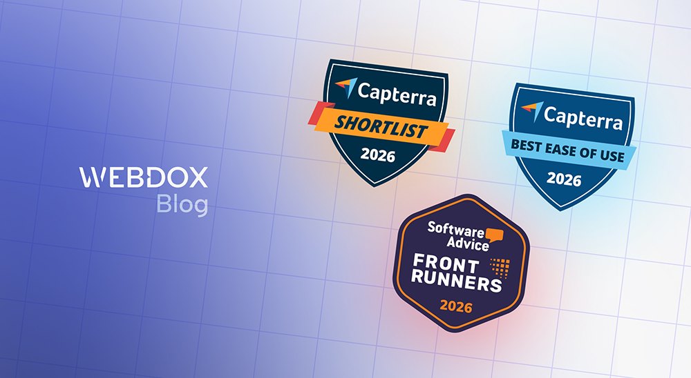 Webdox en Capterra 2026: el CLM mejor valorado por su facilidad de uso y soporte en la región